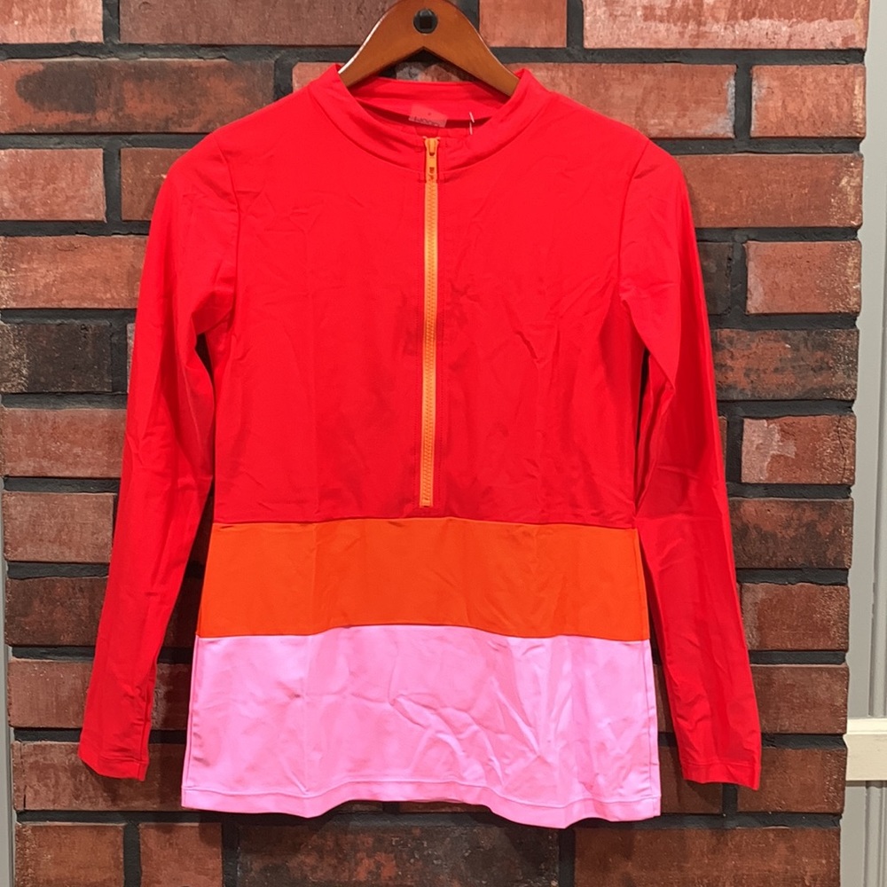 Half-Zip Wahoo Rash Guard - Picture 3 of 12